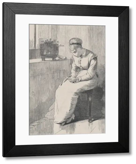 Framed Print : George Blakes Letter (The Galaxy, An Illustrated Magazine of Entertaining Reading Framed Print : George Blakes Letter (The Galaxy, An Illustrated Magazine of Entertaining Reading