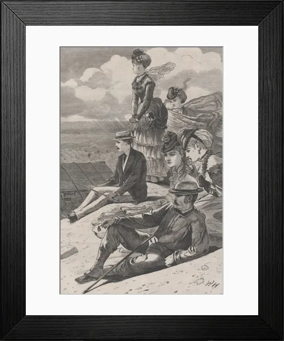 Framed Print : The Coolest Spot in New England - Summit of Mount Washington, (Harpers Baza Framed Print : The Coolest Spot in New England - Summit of Mount Washington, (Harpers Baza