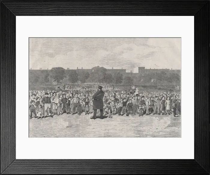 Framed Print : The Fourth of July in Tompkins Square, New York - The Sogers Are Coming Framed Print : The Fourth of July in Tompkins Square, New York - The Sogers Are Coming