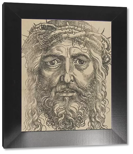 The Head of Christ Crowned with Thorns, ca. 1520. Creator: Sebald Beham