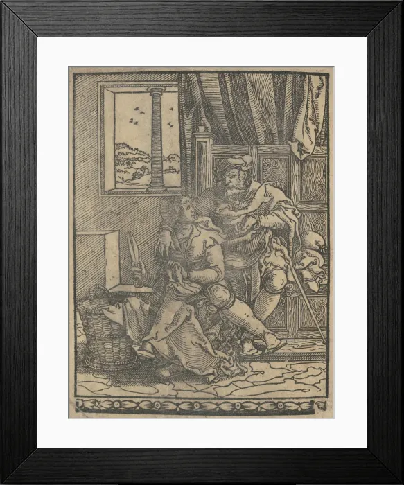 Framed Print : Ce est ung tractat de la noble art de leguille ascavoir ouvraiges de spaigne... titl Framed Print : Ce est ung tractat de la noble art de leguille ascavoir ouvraiges de spaigne... titl