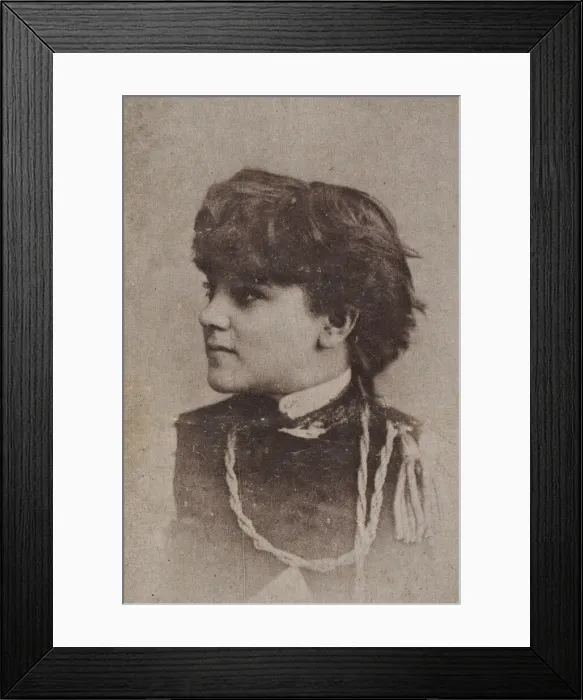 Framed Print : Kate Uart, from the Actresses series (N67) promoting Dixie Cigarettes for Allen & Framed Print : Kate Uart, from the Actresses series (N67) promoting Dixie Cigarettes for Allen &
