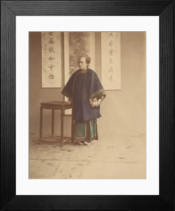 Framed Print : Femme du Canton, 1870s. Creator: Unknown Framed Print : Femme du Canton, 1870s. Creator: Unknown