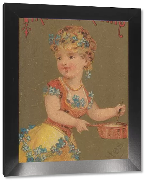 From the Girls and Children series (N64) promoting Virginia Brights Cigarettes for Allen