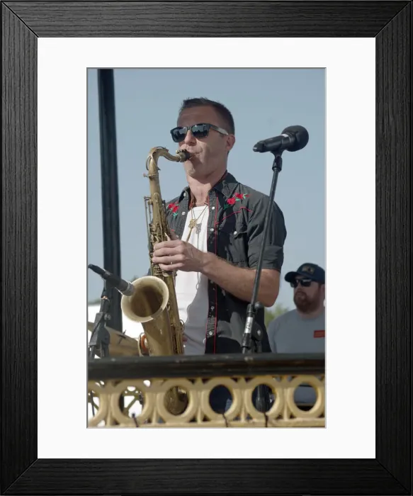 Framed Print : Ben Somers, The Coalminers, Jazz on the Vine, Sevenoaks, Kent, 13 Sep 2020 Framed Print : Ben Somers, The Coalminers, Jazz on the Vine, Sevenoaks, Kent, 13 Sep 2020