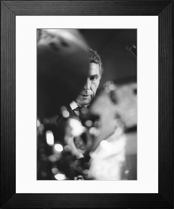 Framed Print : Louis Bellson, European Tour, 1991. Creator: Brian Foskett Framed Print : Louis Bellson, European Tour, 1991. Creator: Brian Foskett
