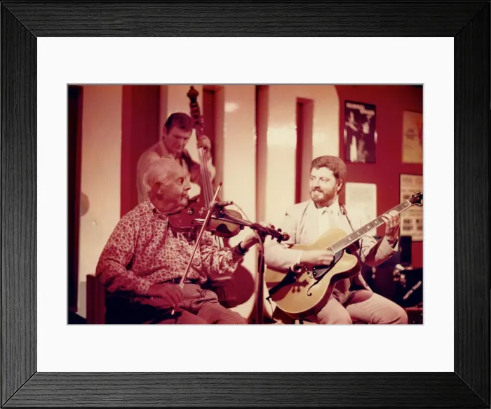 Framed Print : Stephane Grappelli, 1979. Creator: Brian Foskett Framed Print : Stephane Grappelli, 1979. Creator: Brian Foskett