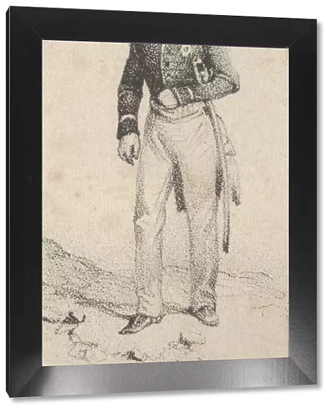 A soldier, mid-19th century. Creator: Victor Adam