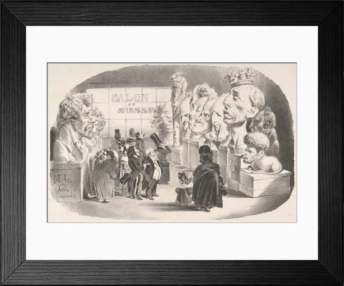 Framed Print : Dantanorama Museum, 1835. Creators: Jean Ignace Isidore Gerard, Lependry, Charles Ramelet Framed Print : Dantanorama Museum, 1835. Creators: Jean Ignace Isidore Gerard, Lependry, Charles Ramelet