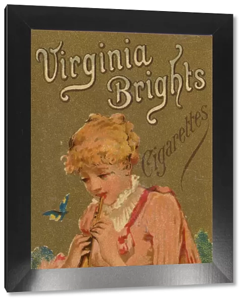 From the Girls and Children series (N64) promoting Virginia Brights Cigarettes for Allen
