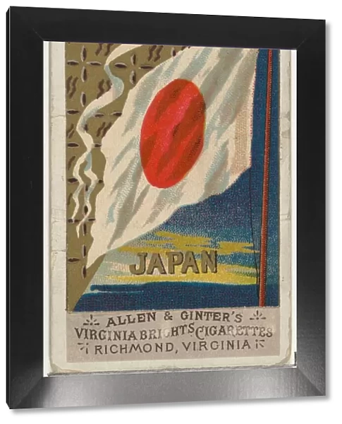 Japan, from Flags of All Nations, Series 1 (N9) for Allen & Ginter Cigarettes Brands