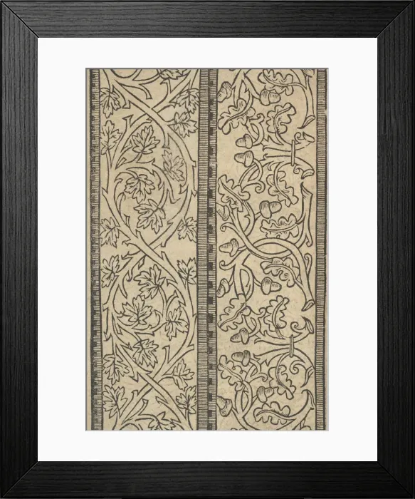 Framed Print : Ce est ung tractat de la noble art de leguille ascavoir ouvraiges de spaigne... page Framed Print : Ce est ung tractat de la noble art de leguille ascavoir ouvraiges de spaigne... page