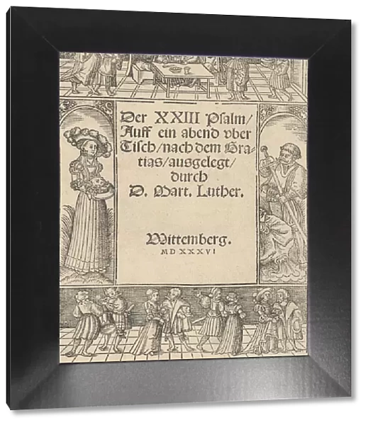 Title-Border with the Story of Salome and St. John the Baptist
