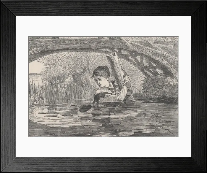Framed Print : Orrin, Make Haste, I Am Perishing! (The Galaxy, An Illustrated Magazine of Entertai Framed Print : Orrin, Make Haste, I Am Perishing! (The Galaxy, An Illustrated Magazine of Entertai