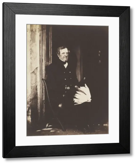 Framed Print : Field Marshall Lord Raglan, Crimea, 1855. Creator: Roger Fenton Framed Print : Field Marshall Lord Raglan, Crimea, 1855. Creator: Roger Fenton