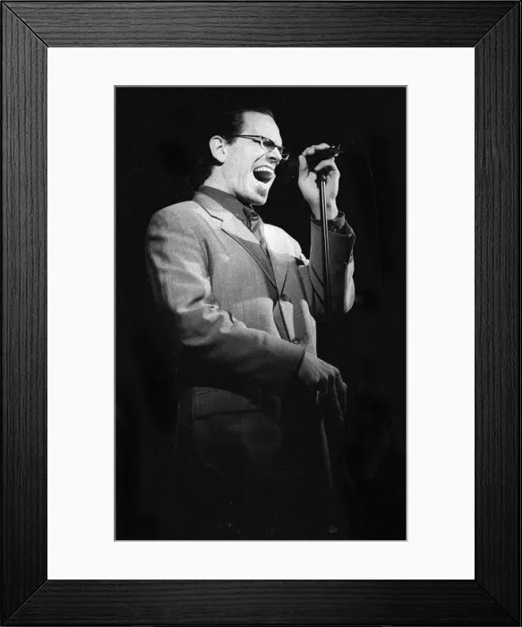 Framed Print : Kurt Elling, Pizza on the Park, London, Feb 2002. Creator: Brian O Connor Framed Print : Kurt Elling, Pizza on the Park, London, Feb 2002. Creator: Brian O Connor