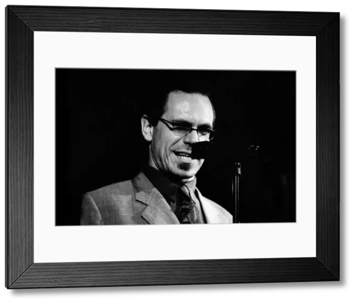 Framed Print : Kurt Elling, Pizza on the Park, London, Feb 2002. Creator: Brian O Connor Framed Print : Kurt Elling, Pizza on the Park, London, Feb 2002. Creator: Brian O Connor