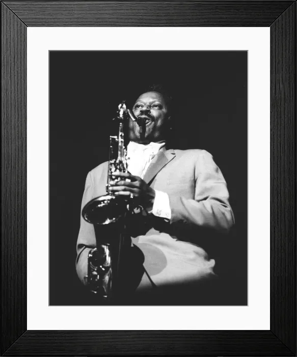 Framed Print : Eddie Lockjaw'Davis, c1970. Creator: Brian Foskett Framed Print : Eddie Lockjaw'Davis, c1970. Creator: Brian Foskett