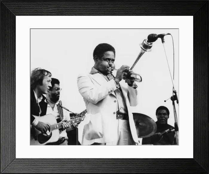 Framed Print : Dizzy Gillespie, Capital Radio Jazz Festival, Alexendra Palace, London, 1979 Framed Print : Dizzy Gillespie, Capital Radio Jazz Festival, Alexendra Palace, London, 1979