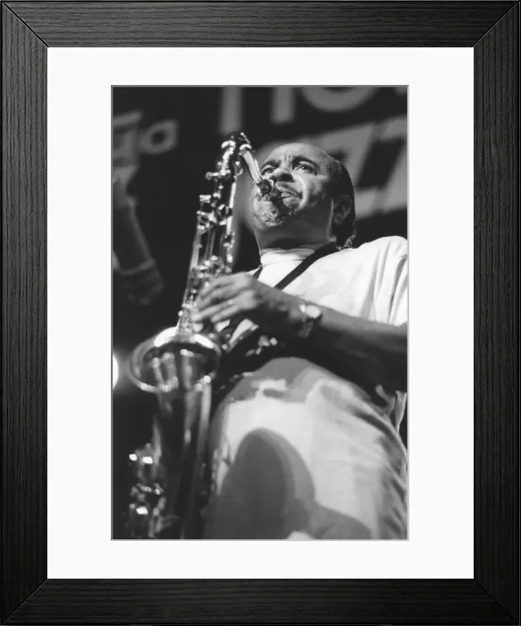 Framed Print : Benny Golson, North Sea Jazz Festival, The Hague, Netherlands, 1999 Framed Print : Benny Golson, North Sea Jazz Festival, The Hague, Netherlands, 1999