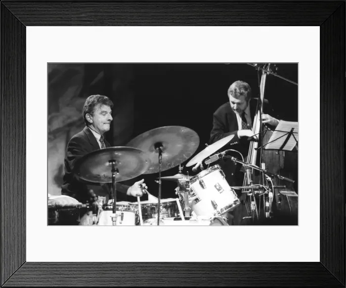 Framed Print : Dave Green and Allan Ganley, 2004. Creator: Brian Foskett Framed Print : Dave Green and Allan Ganley, 2004. Creator: Brian Foskett