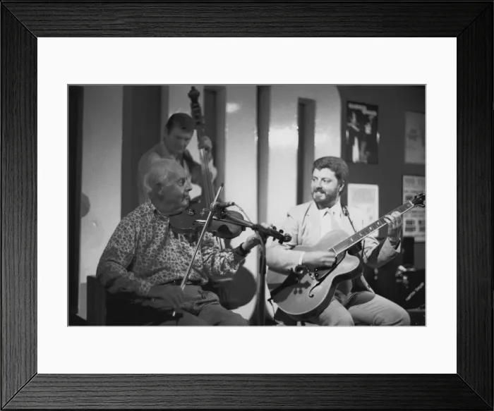 Framed Print : Stephane Grappelli, 1979. Creator: Brian Foskett Framed Print : Stephane Grappelli, 1979. Creator: Brian Foskett