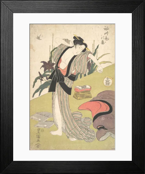 Framed Print : The First Visit of the Cuckoo. Creator: Utagawa Toyokuni I Framed Print : The First Visit of the Cuckoo. Creator: Utagawa Toyokuni I