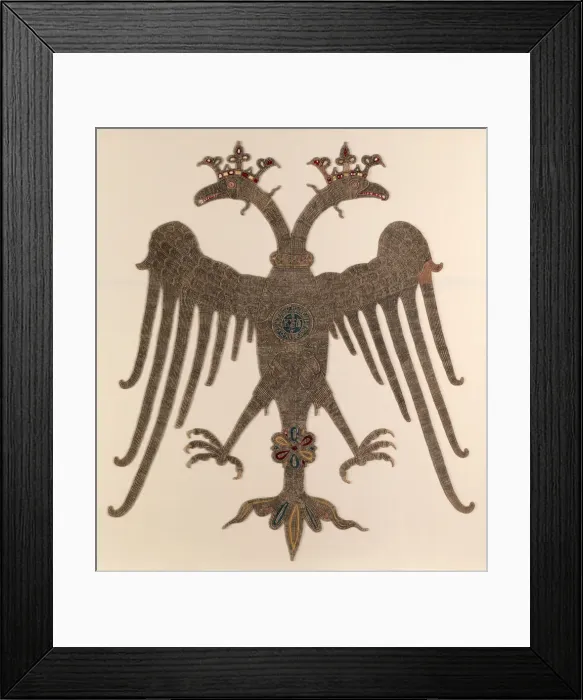 Framed Print : Altar Cloth or Podea, Byzantine, late 14th century. Creator: Unknown Framed Print : Altar Cloth or Podea, Byzantine, late 14th century. Creator: Unknown
