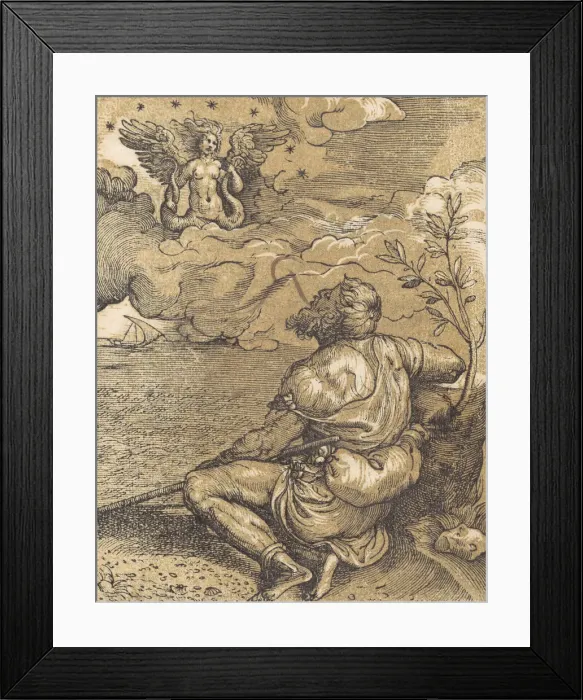 Framed Print : Stanze di M. Pietro Aretino, January 23, 1537. Creator: Giovanni Britto Framed Print : Stanze di M. Pietro Aretino, January 23, 1537. Creator: Giovanni Britto