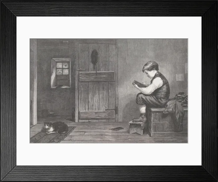 Framed Print : Drawing from Life, from Illustrated London News, March 26, 1870 Framed Print : Drawing from Life, from Illustrated London News, March 26, 1870