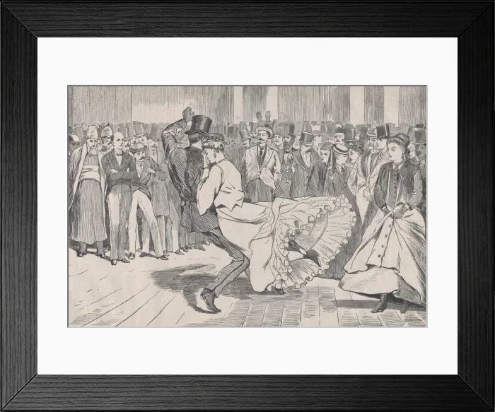 Framed Print : A Parisian Ball - Dancing at the Casino (Harpers Weekly, Vol. XI), November 23, 1867 Framed Print : A Parisian Ball - Dancing at the Casino (Harpers Weekly, Vol. XI), November 23, 1867