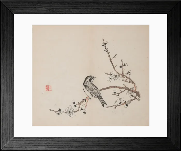 Framed Print : Page from Shi Zhu Zhai. Creator: Unknown Framed Print : Page from Shi Zhu Zhai. Creator: Unknown