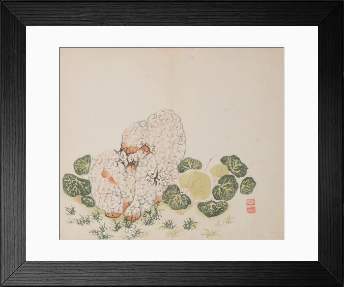 Framed Print : Page from Shi Zhu Zhai. Creator: Unknown Framed Print : Page from Shi Zhu Zhai. Creator: Unknown