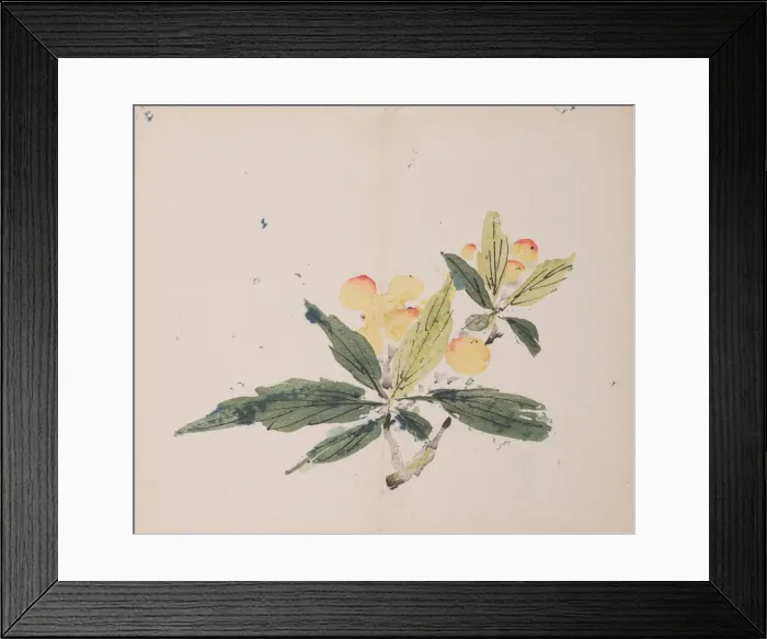 Framed Print : Page from Shi Zhu Zhai. Creator: Unknown Framed Print : Page from Shi Zhu Zhai. Creator: Unknown