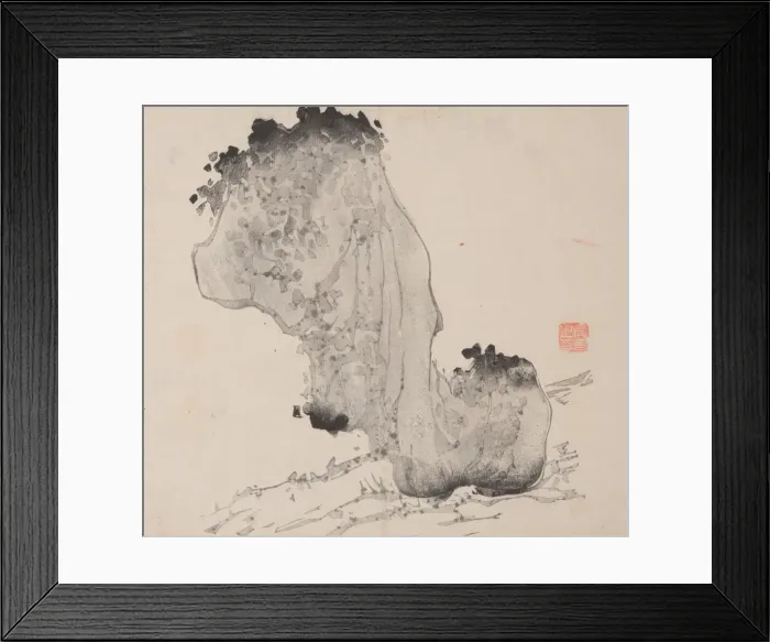 Framed Print : Page from Shi Zhu Zhai. Creator: Unknown Framed Print : Page from Shi Zhu Zhai. Creator: Unknown