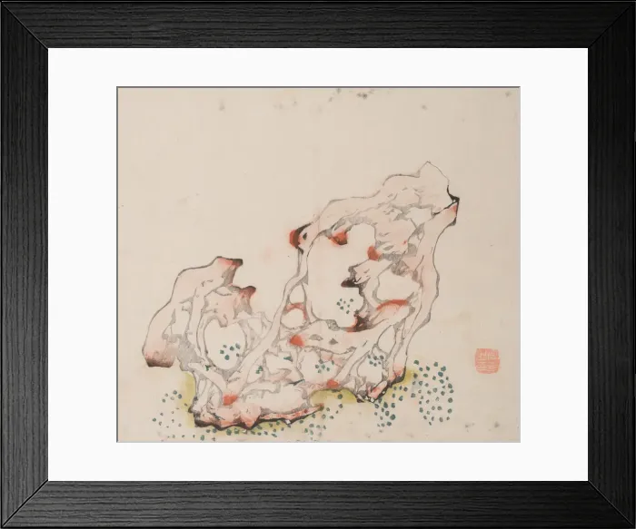 Framed Print : Page from Shi Zhu Zhai. Creator: Unknown Framed Print : Page from Shi Zhu Zhai. Creator: Unknown