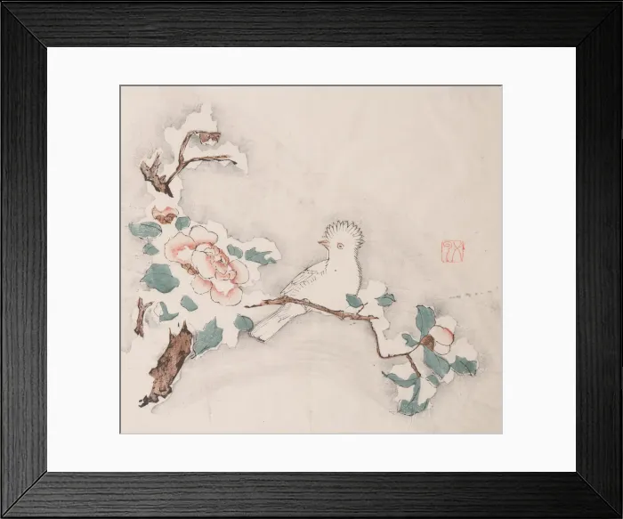 Framed Print : Page from Shi Zhu Zhai. Creator: Unknown Framed Print : Page from Shi Zhu Zhai. Creator: Unknown