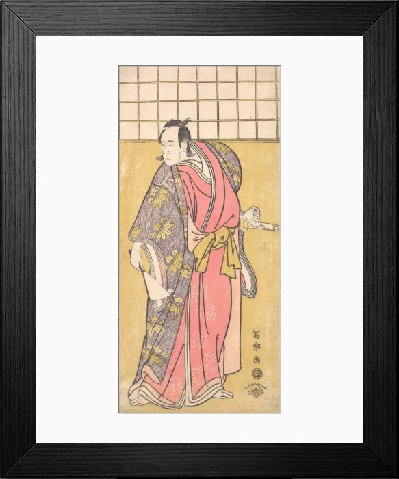 Framed Print : The Actor Ichikawa Yaozo III, ca. 1794. Creator: Toshusai Sharaku Framed Print : The Actor Ichikawa Yaozo III, ca. 1794. Creator: Toshusai Sharaku