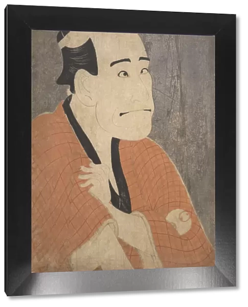 Arashi Ryuzo I as Ishibe Kinkichi in the Play 'Hana Ayame Bunroku Soga', 1794