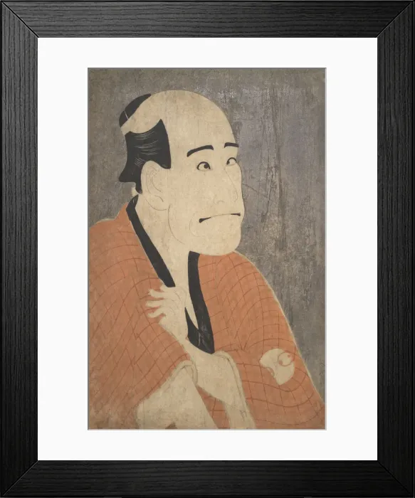 Framed Print : Arashi Ryuzo I as Ishibe Kinkichi in the Play Hana Ayame Bunroku Soga, 1794 Framed Print : Arashi Ryuzo I as Ishibe Kinkichi in the Play Hana Ayame Bunroku Soga, 1794
