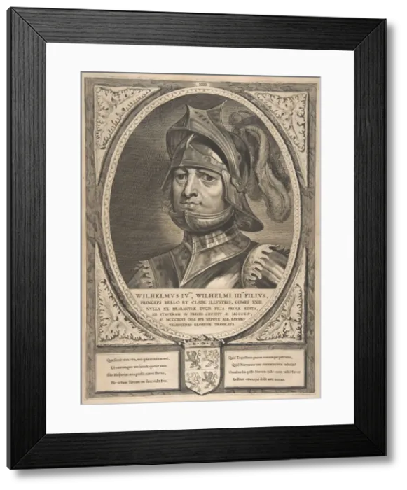Framed Print : William IV from the series Counts and Countesses of Holland, Zeeland, and West-Frisia Framed Print : William IV from the series Counts and Countesses of Holland, Zeeland, and West-Frisia
