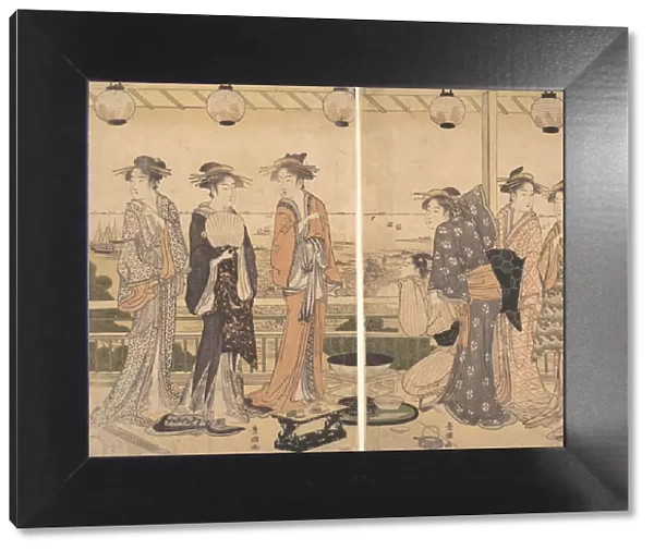 The Four Seasons in Southern Edo: A Summer Scene (Minami shiki; Natsu [no] kei)