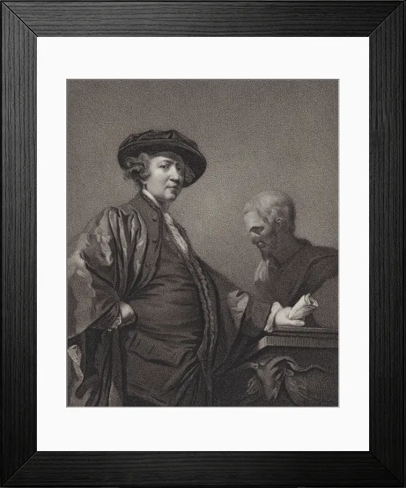 Framed Print : Sir Joshua Reynolds, Knight, 1811. Creator: William Bond Framed Print : Sir Joshua Reynolds, Knight, 1811. Creator: William Bond