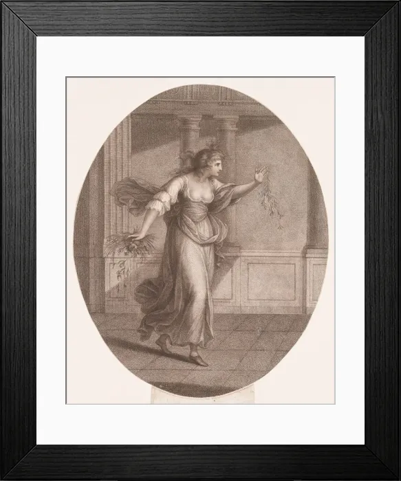 Framed Print : Ophelia: Theres fennel for you, and columbines'(Shakespeare, Hamlet, Act 4 Framed Print : Ophelia: Theres fennel for you, and columbines'(Shakespeare, Hamlet, Act 4