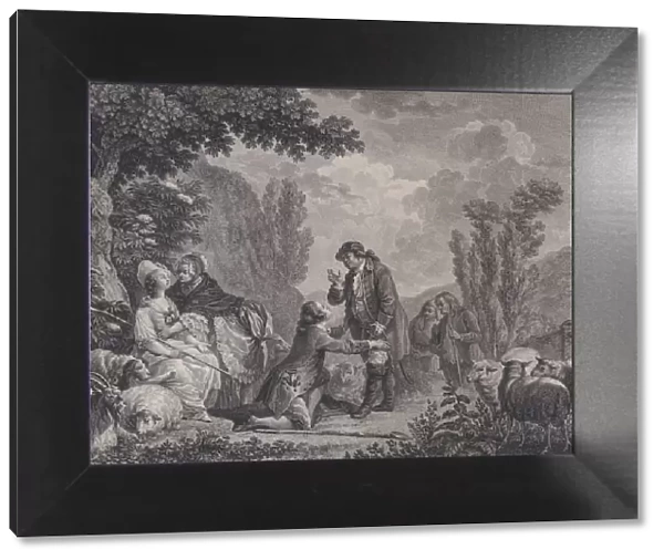 La reconoissance de Fonrose, 1786. Creator: Robert de Launay