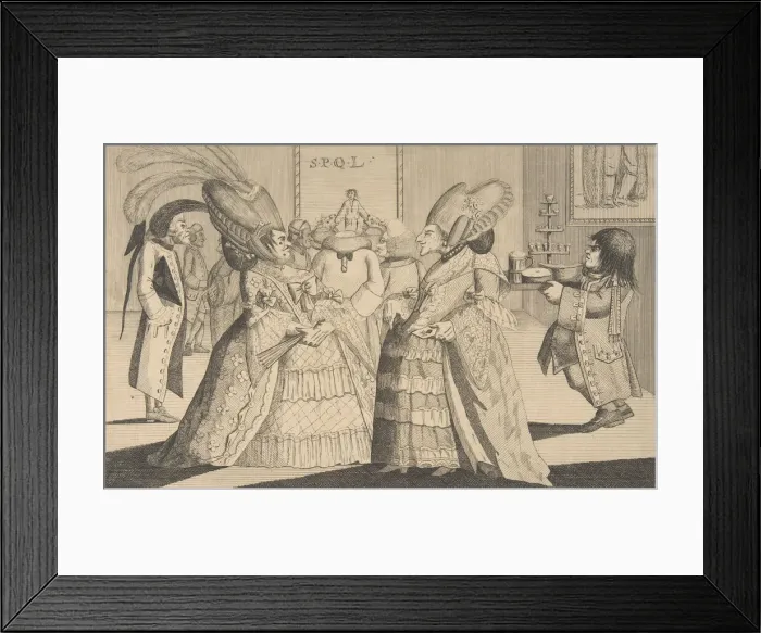 Framed Print : The City Rout, May 20, 1776. Creator: In the manner of Richard St. George Mansergh St Framed Print : The City Rout, May 20, 1776. Creator: In the manner of Richard St. George Mansergh St
