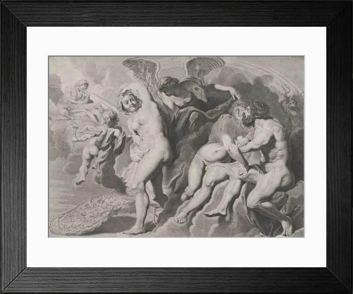 Framed Print : Ixion deceived by Hera, 1620-24. Creator: Pieter van Sompel Framed Print : Ixion deceived by Hera, 1620-24. Creator: Pieter van Sompel