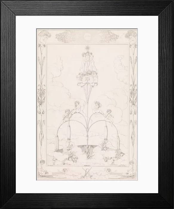 Framed Print : Morning, from the series The Times of the Day, 1807. Creator Framed Print : Morning, from the series The Times of the Day, 1807. Creator