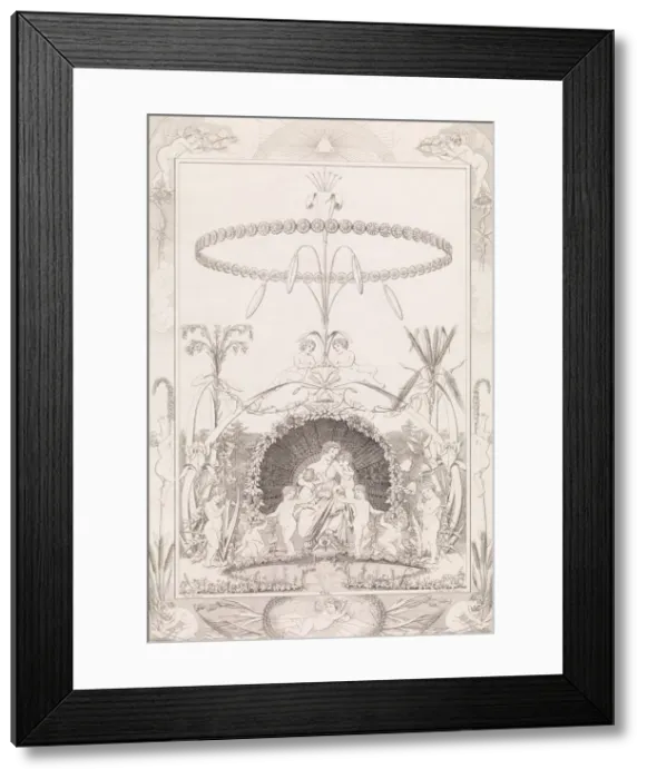Framed Print : Day, from the series The Times of the Day, 1807. Creator Framed Print : Day, from the series The Times of the Day, 1807. Creator