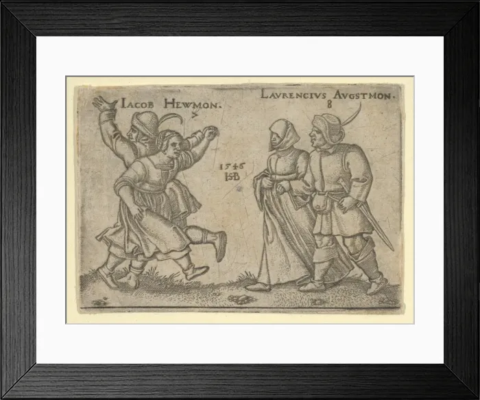 Framed Print : Copy of July and August, from The Peasants Feast or the Twelve Months, after 1547 Framed Print : Copy of July and August, from The Peasants Feast or the Twelve Months, after 1547
